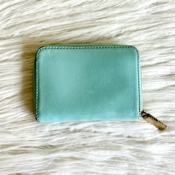 Tory Burch Saffiano Leather Robinson Zip Coin Case/Card/Key Holder - Picture 2 of 9